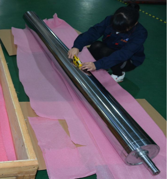 Conjuntos de eje transportador textil HRC55-63, cromado duro, GCr15 de precisi&oacute;n